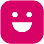 Tapldoo app icon in pink
