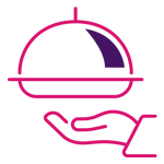 Simple menu management icon